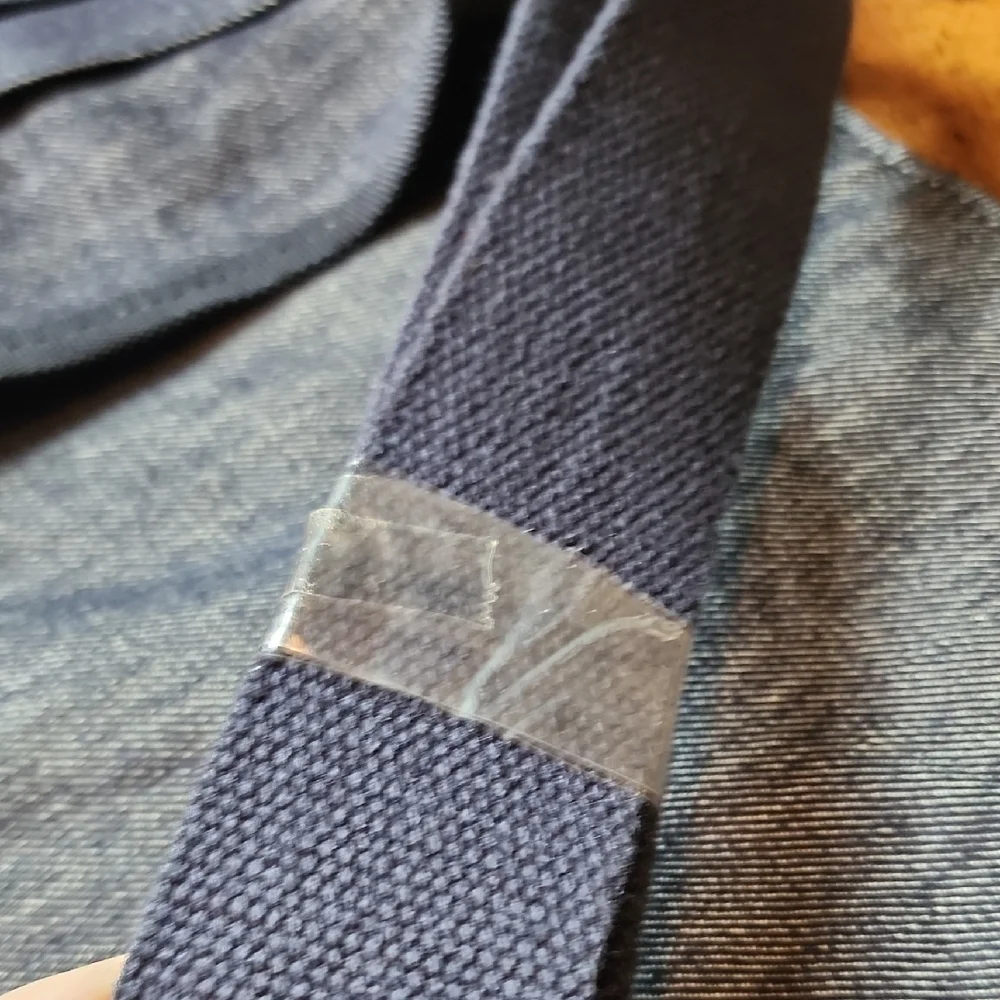 GAP | NWT Lightweight Navy Denim Laptop Shoulder Messenger‎ School Bag Pockets